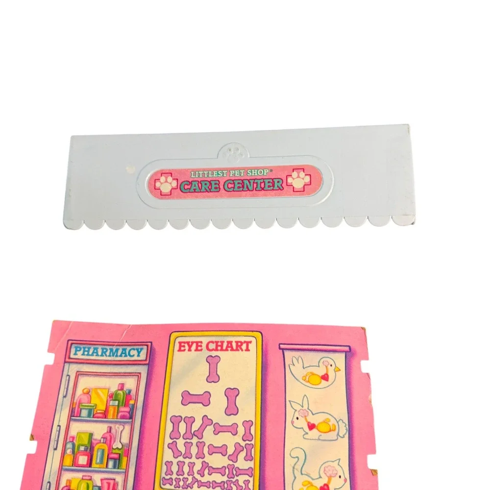 Vintage 1993 Kenner Littlest Pet Shop Care Center‎ Replacement Parts Lot LPS Toy
